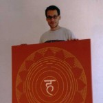 Chakra-Mandala 5 mit Künstler